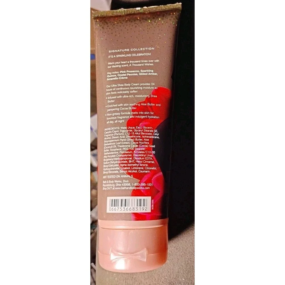 Bath & Body Works A‎ Thousand Wishes Ultra Shea Cream Body Cream - 8oz